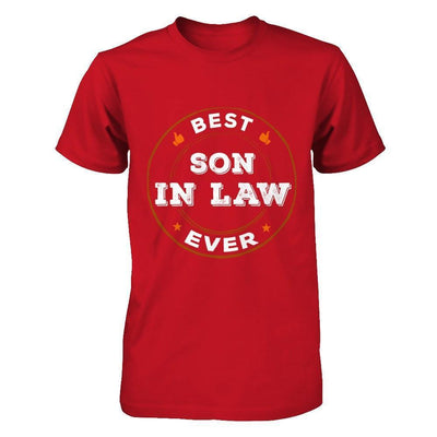 Best Son In Law Ever-T-Shirt & Hoodie-Classic T-Shirt-Red