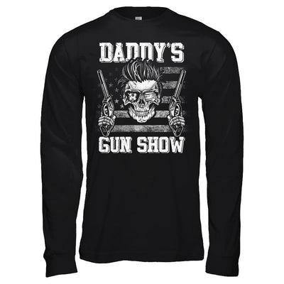Daddy's Gun Show-T-Shirt & Hoodie-Long Sleeve T-Shirt-Black