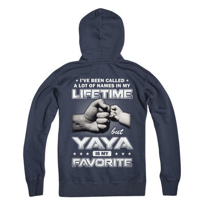 I've Been Called A Lot Of Names But Yaya Is My Favorite-T-Shirt & Hoodie-Pullover Hoodie-Navy