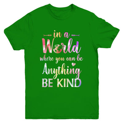 Autism In A World Where You Can Be Anything Be Kind Youth-Youth Shirt-Youth T-Shirt-Irish Green
