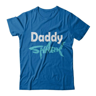 Daddy Shark Dad Family Fathers Day Gifts Idea-T-Shirt & Hoodie-Classic T-Shirt-Royal