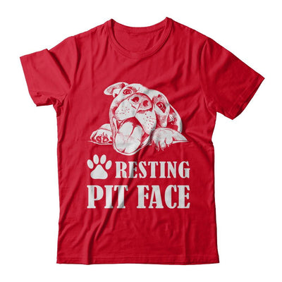 Resting Pit Face-T-Shirt & Hoodie-Premium T-Shirt-Red