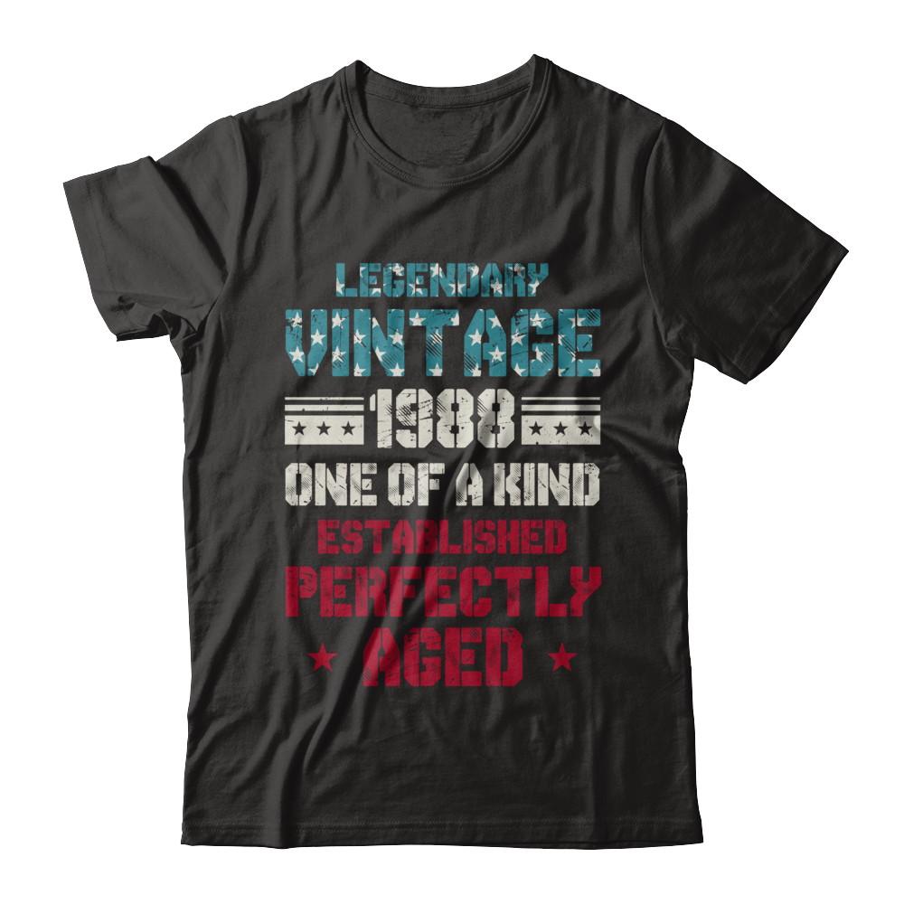 Legendary Vintage 1988 34th Years Old Birthday Gift