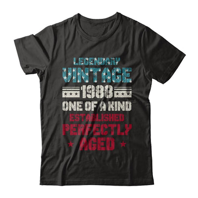 Legendary Vintage 1988 33th Years Old Birthday Gift-T-Shirt & Hoodie-Classic T-Shirt-Black
