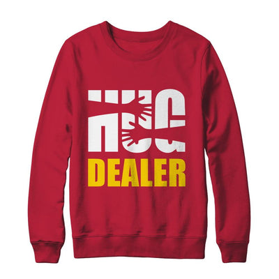 Hug Dealer Free Hug-T-Shirt & Sweatshirt-Crewneck Sweatshirt-Red