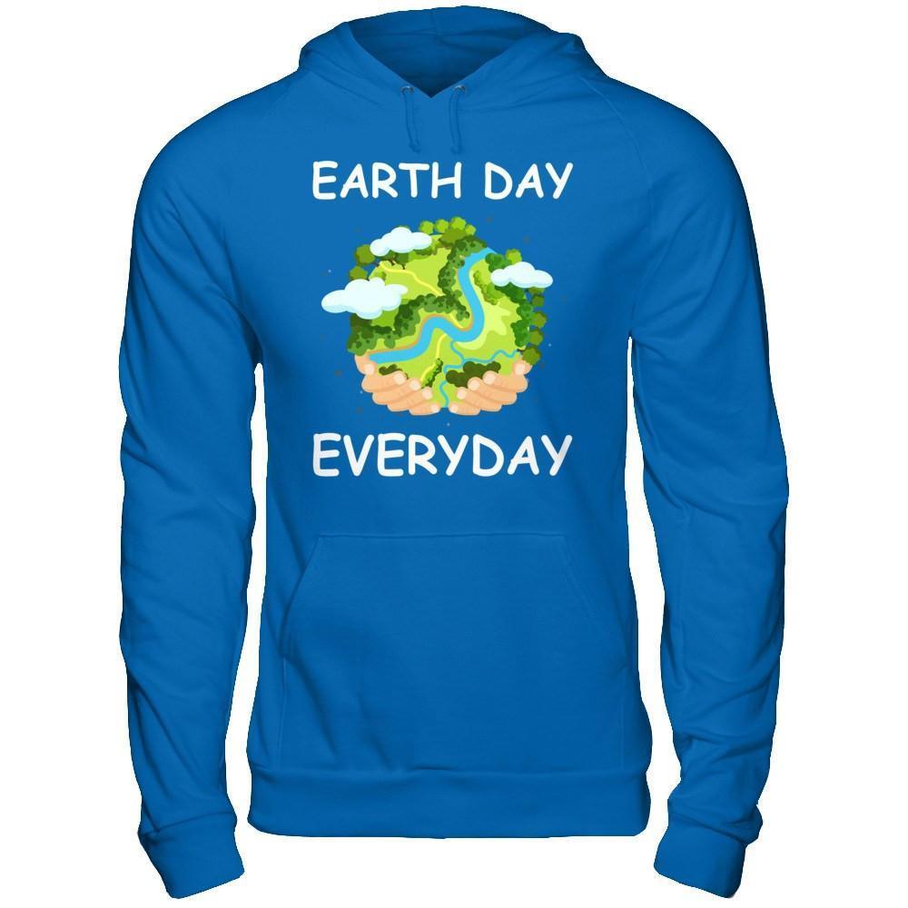 Animals On Earth Day Everyday 2018-T-Shirt & Hoodie-Pullover Hoodie-Royal