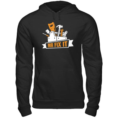 Mr Fix It-T-Shirt & Hoodie-Pullover Hoodie-Black