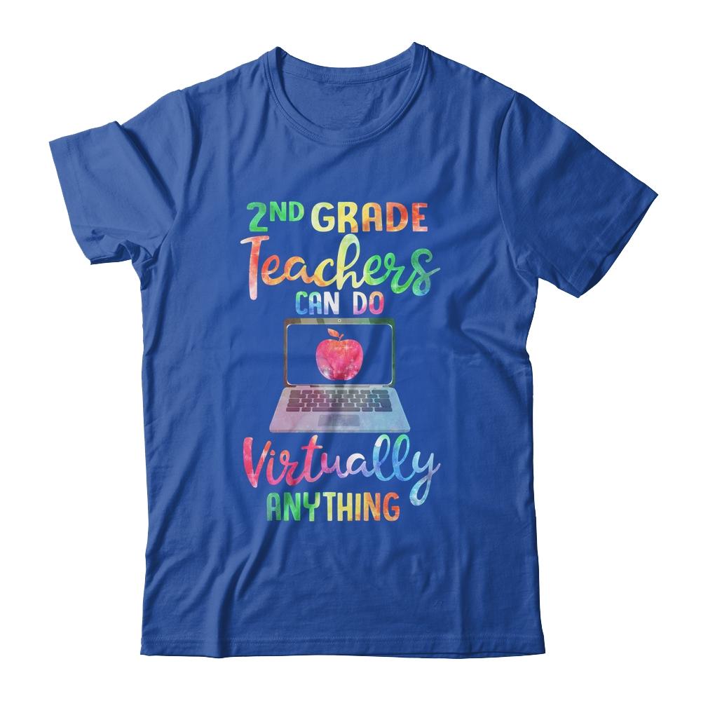 2nd Grade Teachers Can Do Virtually Anything-T-Shirt & Hoodie-Classic T-Shirt-Royal