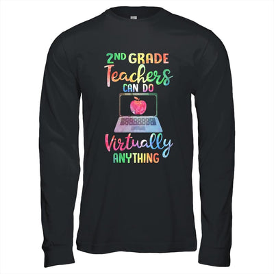 2nd Grade Teachers Can Do Virtually Anything-T-Shirt & Hoodie-Long Sleeve T-Shirt-Black
