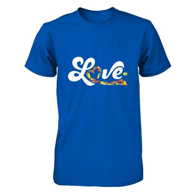 Love Autism Awareness-T-Shirt & Hoodie-Premium T-Shirt-Royal