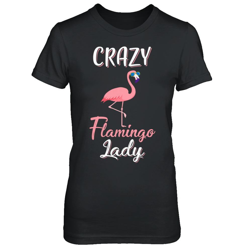 Crazy Flamingo Lady Mom Aunt Auntie Flamingo