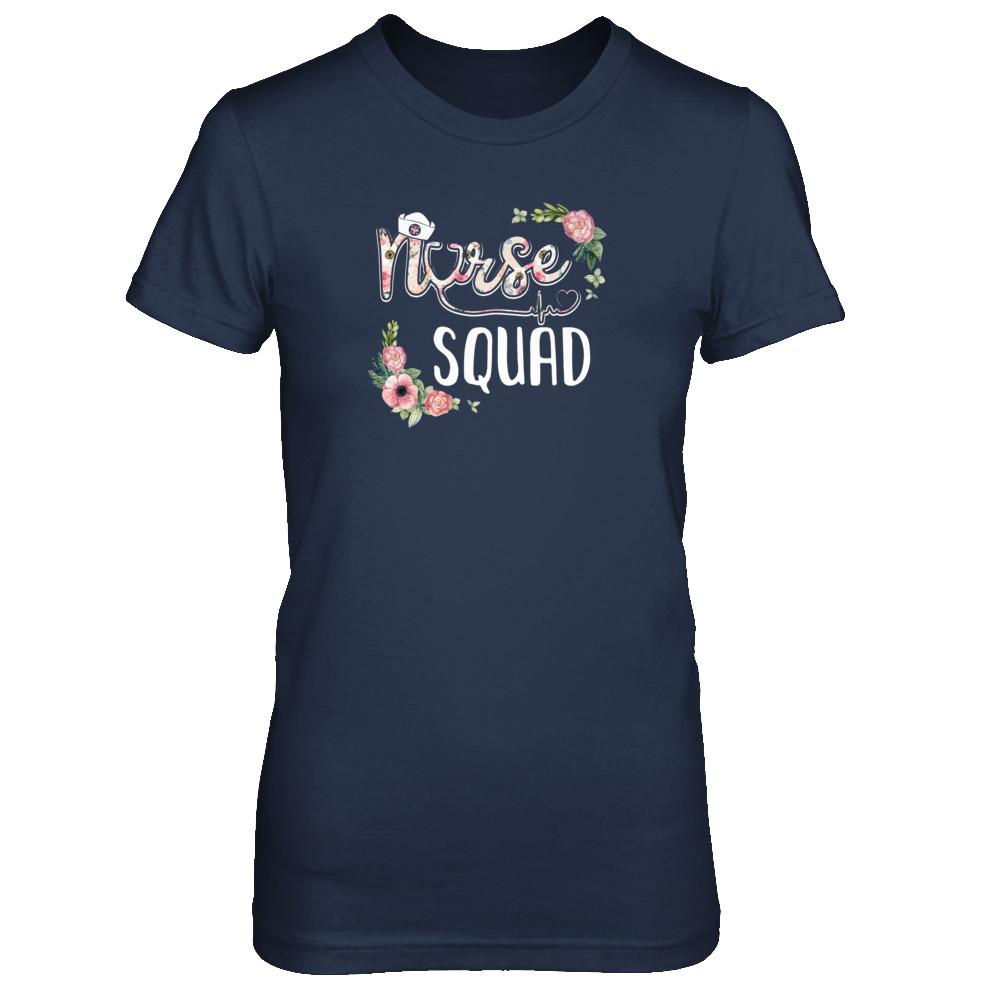 Nursing Student Squad Nurse Gifts-T-Shirt & Tank Top-Women's T-Shirt-Navy