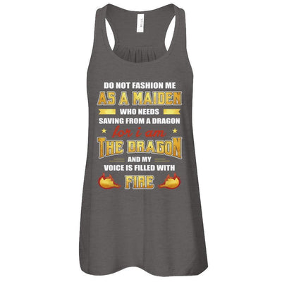 I Am The Dragon And My Voice Is Filled With Fire-T-Shirt & Tank Top-