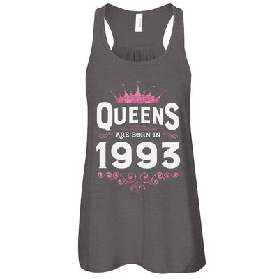 Queens Are Born In 1993 Birthday Gift-T-Shirt & Tank Top-