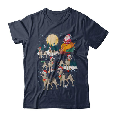 Dog Reindeer German Shepherd Christmas Gift-T-Shirt & Sweatshirt-Classic T-Shirt-Navy