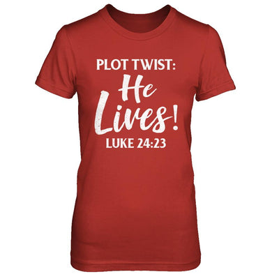 Plot Twist He Lives Christian-T-Shirt & Hoodie-