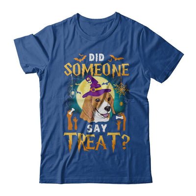 Did Someone Say Treat Beagle Halloween Costume-T-Shirt & Hoodie-Classic T-Shirt-Royal