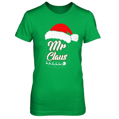 Mr. Claus Santa Matching Family Christmas Gift-T-Shirt & Sweatshirt-Women's T-Shirt-Irish Green