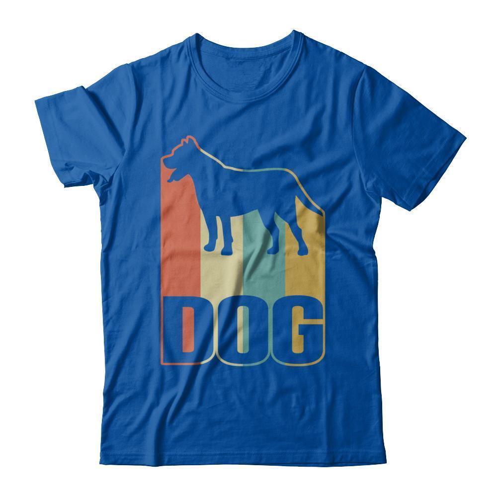 Classic Vintage Retro Style Dog-T-Shirt & Hoodie-Premium T-Shirt-Royal