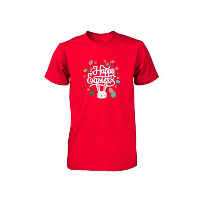 Happy Easter Dinosaur Eggs Youth-Youth Shirt-Youth T-Shirt-Red
