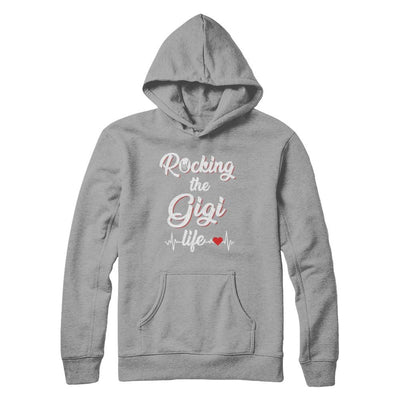 Rocking The Gigi Life Mothers Day Gifts-T-Shirt & Hoodie-Pullover Hoodie-Light Steel