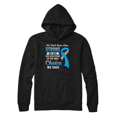 Being Strong Choice Diabetes Type 1 Awareness-T-Shirt & Hoodie-Pullover Hoodie-Black