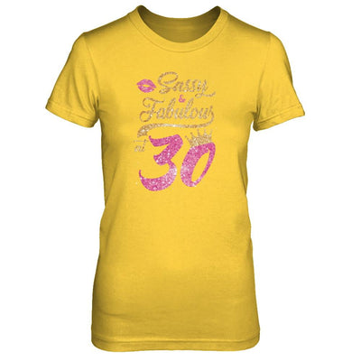 Sassy And Fabulous At 30th 1991 Birthday Gift-T-Shirt & Tank Top-Women's T-Shirt-Daisy