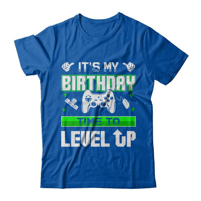 It's My Birthday Time To Level Up-T-Shirt & Hoodie-Premium T-Shirt-Royal