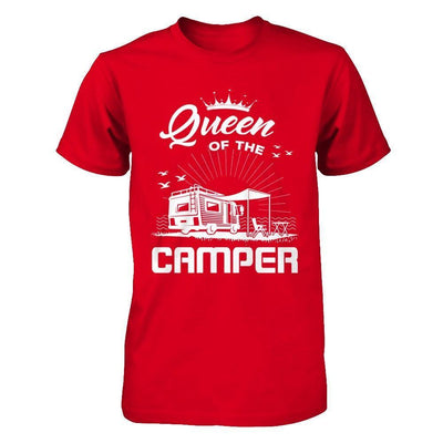 Queen Of The Camper-T-Shirt & Hoodie-Premium T-Shirt-Red