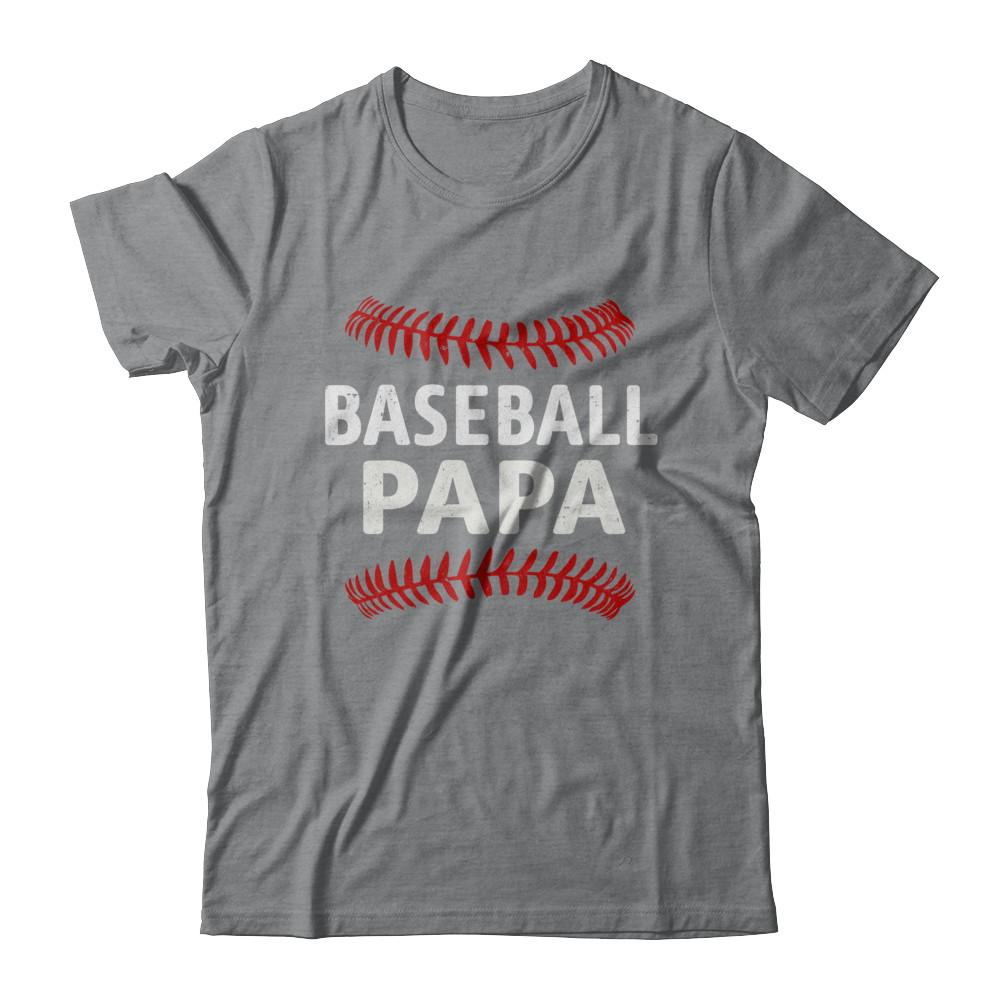 Baseball Papa-T-Shirt & Hoodie-