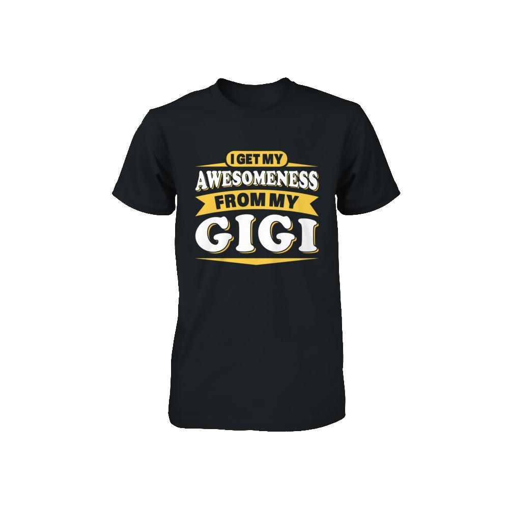 I Get My Awesomeness From My Gigi Youth-Youth Shirt-Toddler T-Shirt-Black