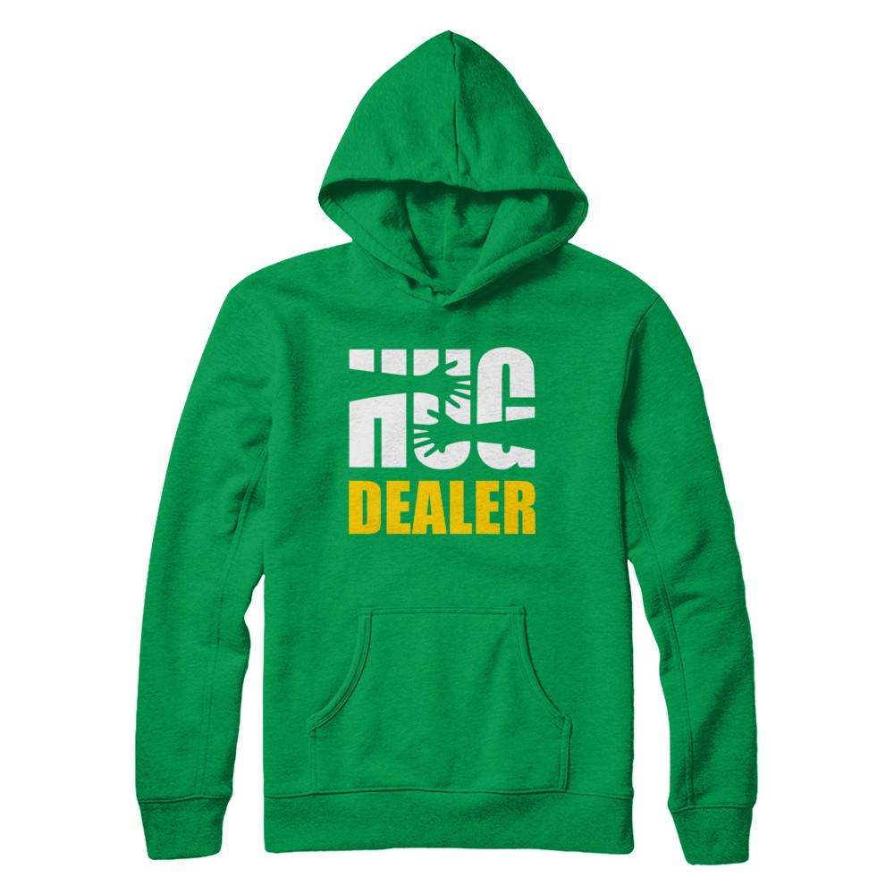 Hug Dealer Free Hug-T-Shirt & Sweatshirt-Pullover Hoodie-Irish Green