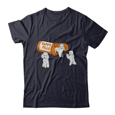 Poodles Happy Pills-T-Shirt & Hoodie-Premium T-Shirt-Midnight Navy
