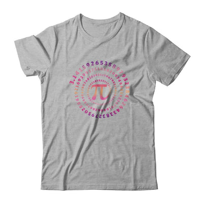 Pi Spiral Novelty-T-Shirt & Hoodie-Premium T-Shirt-Heather Gray