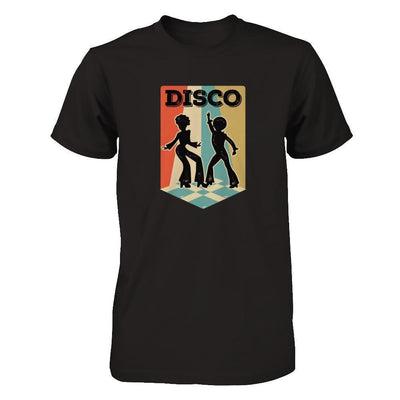 Classic Vintage Retro Style Disco Music-T-Shirt & Tank Top-Premium T-Shirt-Black
