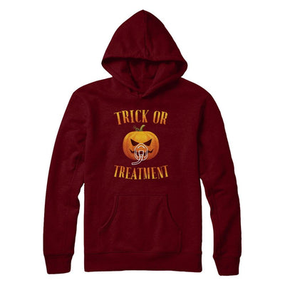 Trick Or Treatment Respiratory Therapist Nurse Halloween-T-Shirt & Hoodie-Pullover Hoodie-Maroon