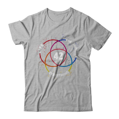 The Answer To Life The Universe And Everything-T-Shirt & Hoodie-Premium T-Shirt-Heather Gray