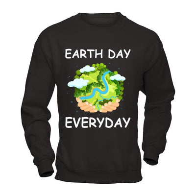 Animals On Earth Day Everyday 2018-T-Shirt & Hoodie-Crewneck Sweatshirt-Black