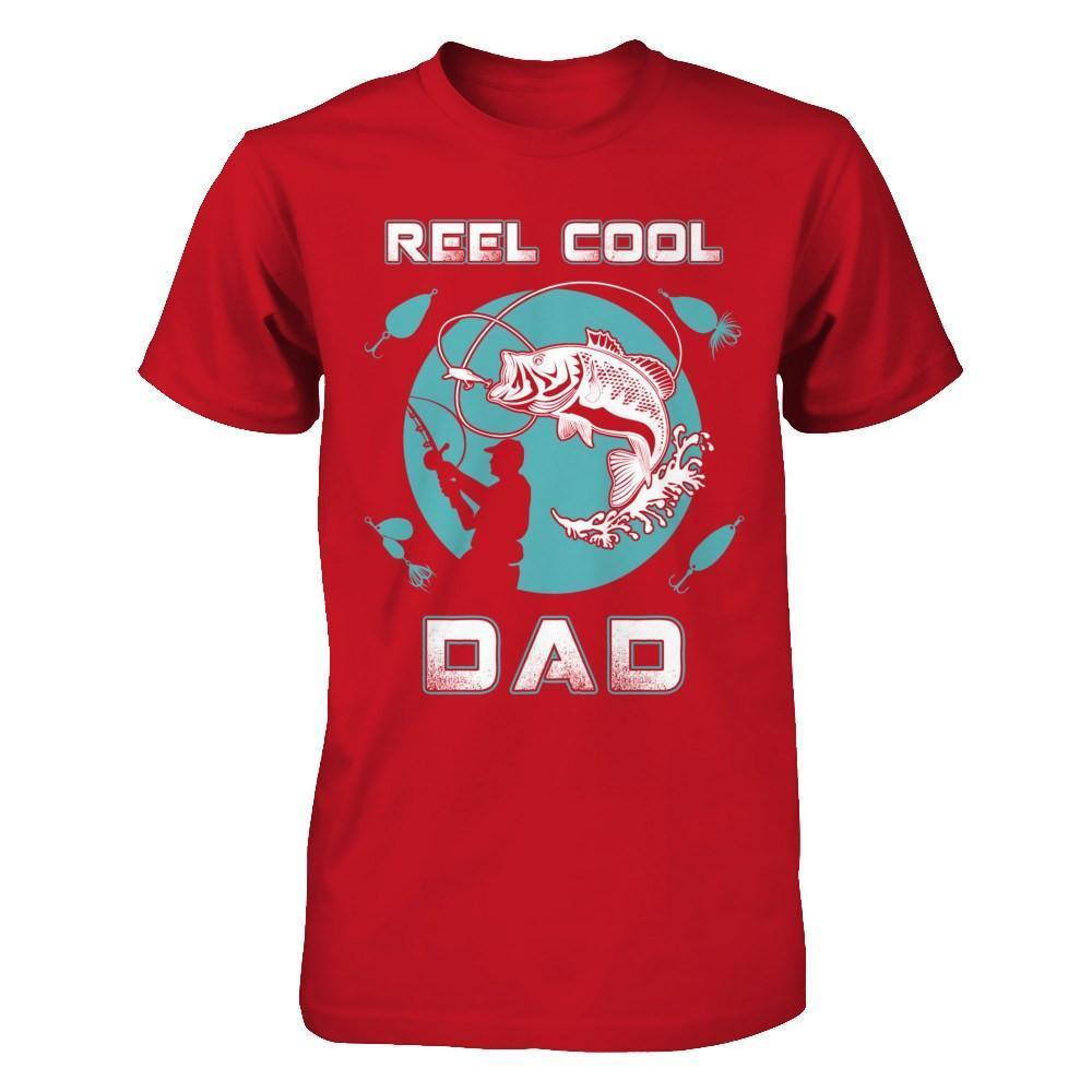 Reel Cool Dad-T-Shirt & Hoodie-Classic T-Shirt-Red