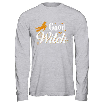 Good Witch Halloween-T-Shirt & Hoodie-Long Sleeve T-Shirt-Sport Grey