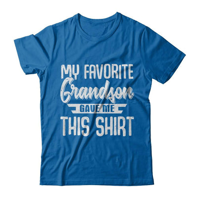 My Favorite Grandson Gave Me This-T-Shirt & Hoodie-Classic T-Shirt-Royal