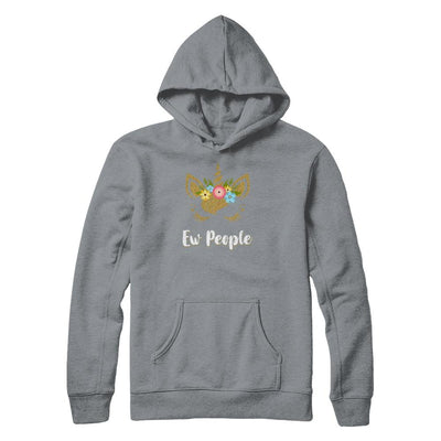 Ew People Unicorn-T-Shirt & Tank Top-Pullover Hoodie-Light Steel