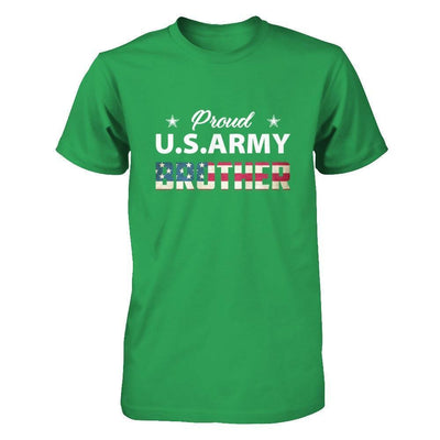 Proud Us Army Brother-T-Shirt & Hoodie-Premium T-Shirt-Kelly Green