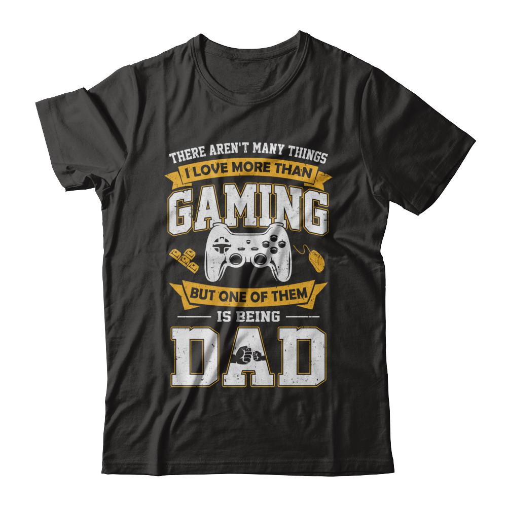 Video Game Gaming Dad Funny Fathers Day Gifts-T-Shirt & Hoodie-Classic T-Shirt-Black