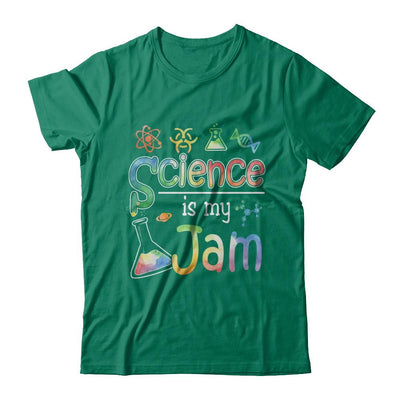 Science Is My Jam Science Teacher Gifts-T-Shirt & Hoodie-Classic T-Shirt-Kelly Green
