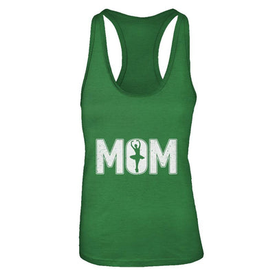 Dance Mom Ballet Mother's Day-T-Shirt & Tank Top-Women's Ideal Racerback Tank-Kelly Green