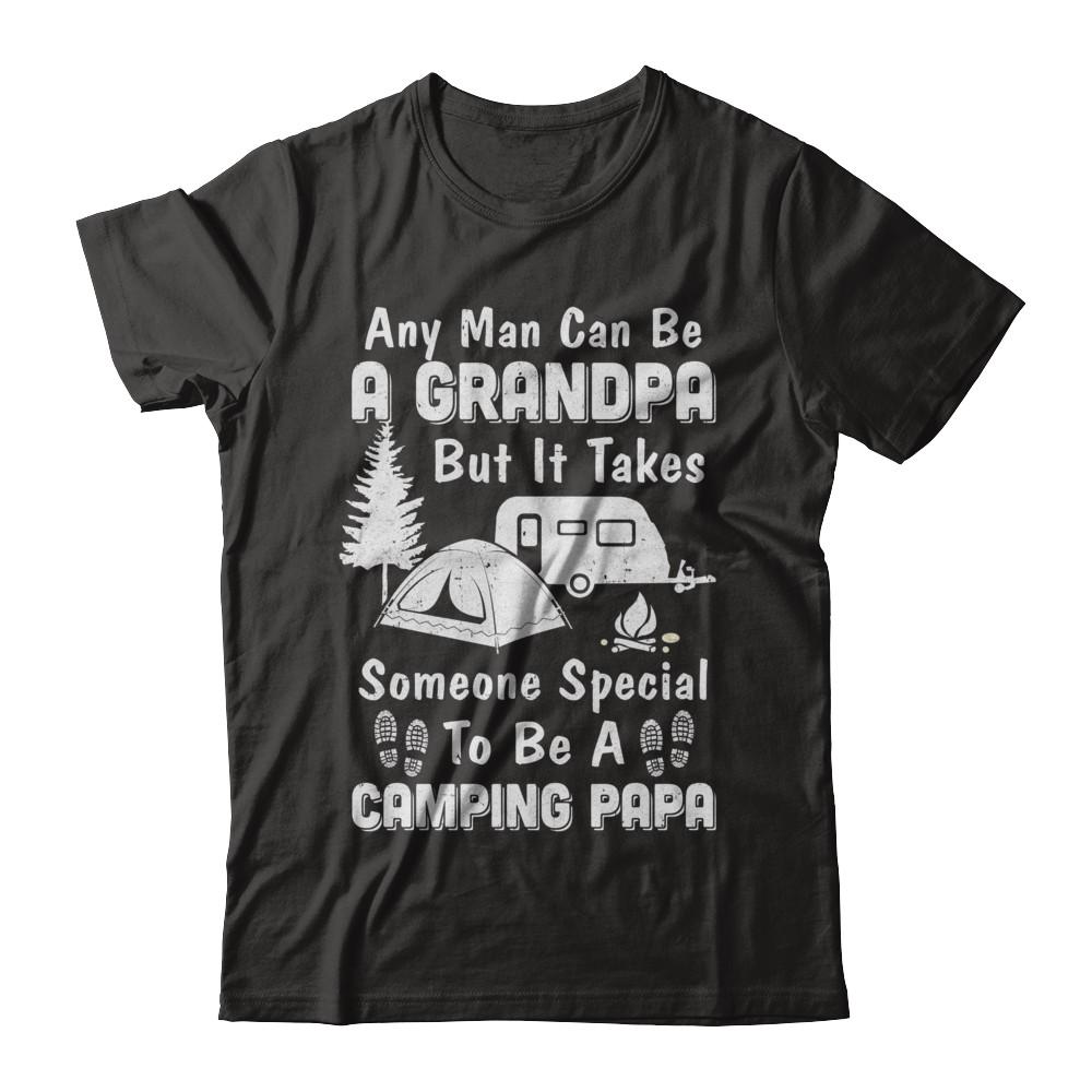 Camping Papa Grandpa Fathers Day Gift
