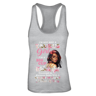 I'm Not Just A Taurus Girl April May Birthday Gifts-T-Shirt & Tank Top-Women's Ideal Racerback Tank-Heather Grey
