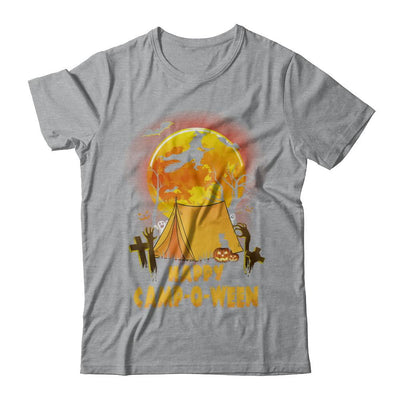 Happy Camp-O-Ween Funny Halloween Camping-T-Shirt & Hoodie-Classic T-Shirt-Sport Grey