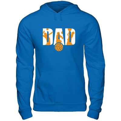 Volleyball Dad Father's Day-T-Shirt & Hoodie-Pullover Hoodie-Royal